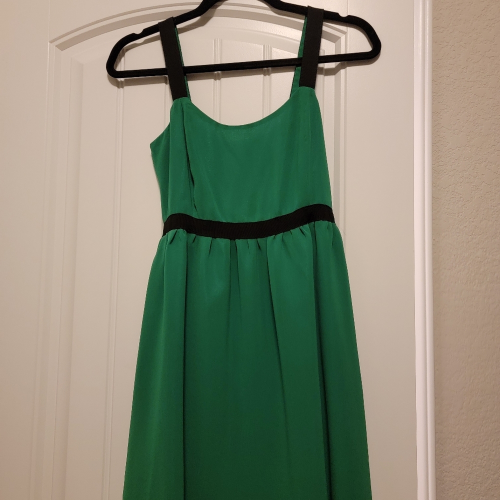 Green dress